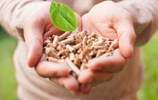 Pelletheizungen sind eine umweltfreundliche Alternative zur Ölheizung Bild: Holzpellets
