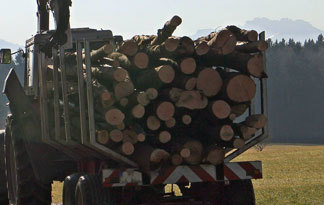 Bild: Betrieb mit Holzpellets